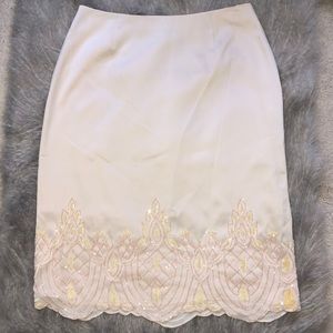 Beaded skirt
